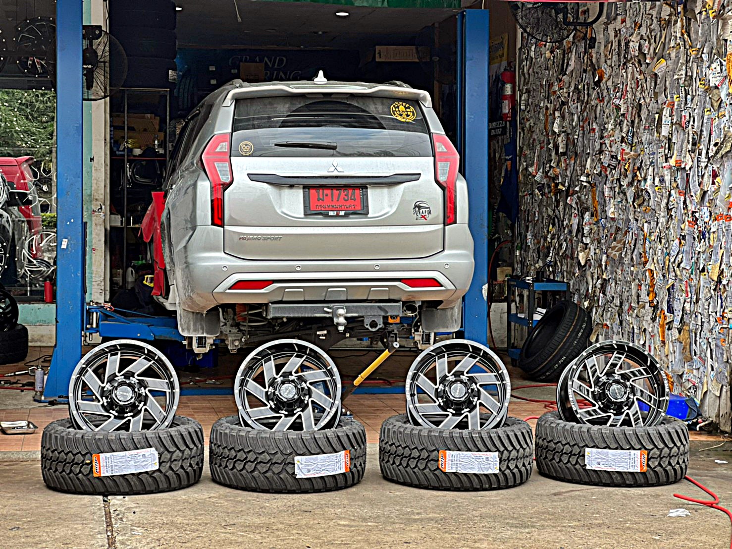 PAJERO ทรงเมกา ของพี่ปู_มลิกา_นักวอลเล่ย์_ทีมชาติไทย