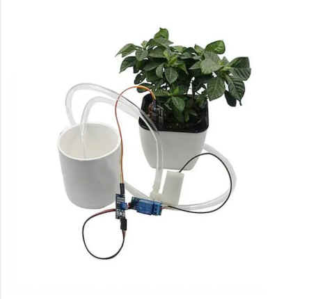 ชุดคิทเครื่องรดน้ำต้นไม้อัตโนมัติ (Automatic watering pump DIY set) ไม่ต้องเขียนโปรแกรม