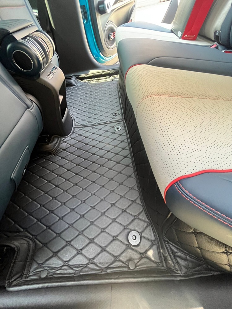 พรมปูพื้นรถยนต์ 6D BYD ATTO 3 พรม6D เกรดA เข้ารูป เต็มคัน ในรถ 3ชิ้น