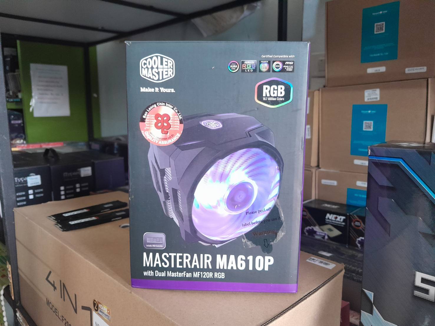 *มือ 2 * Cooler Master MASTERAIR MA610P WITH RGB CONTROLLER
