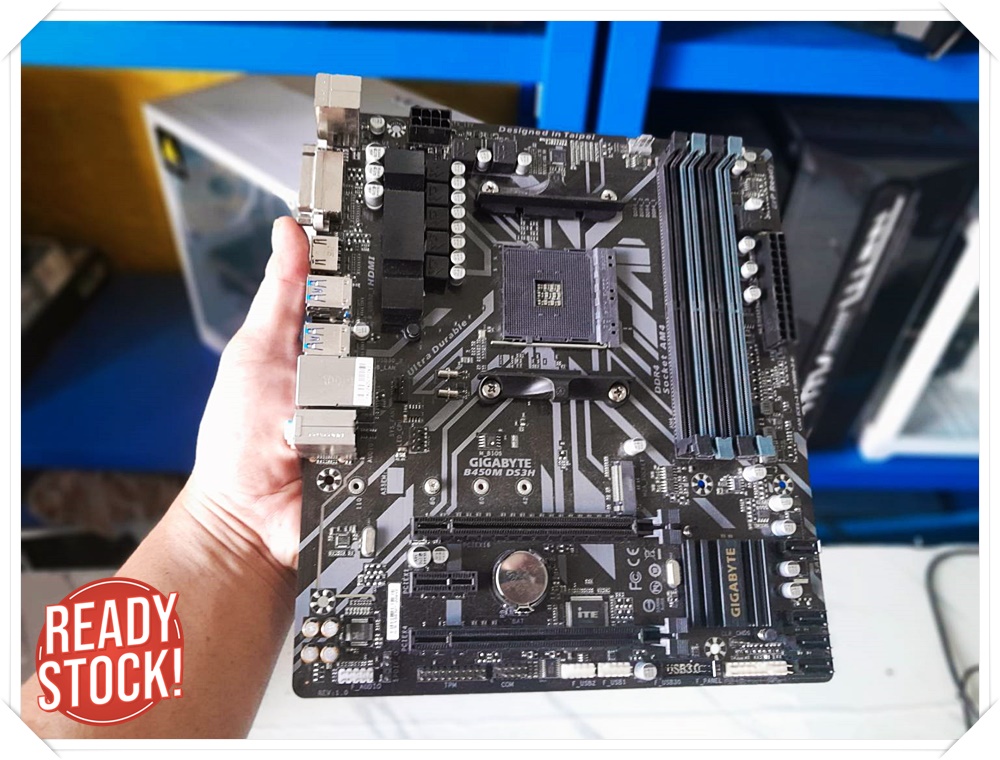 (* มือ2) MAINBOARD (เมนบอร์ด) B450/B450M