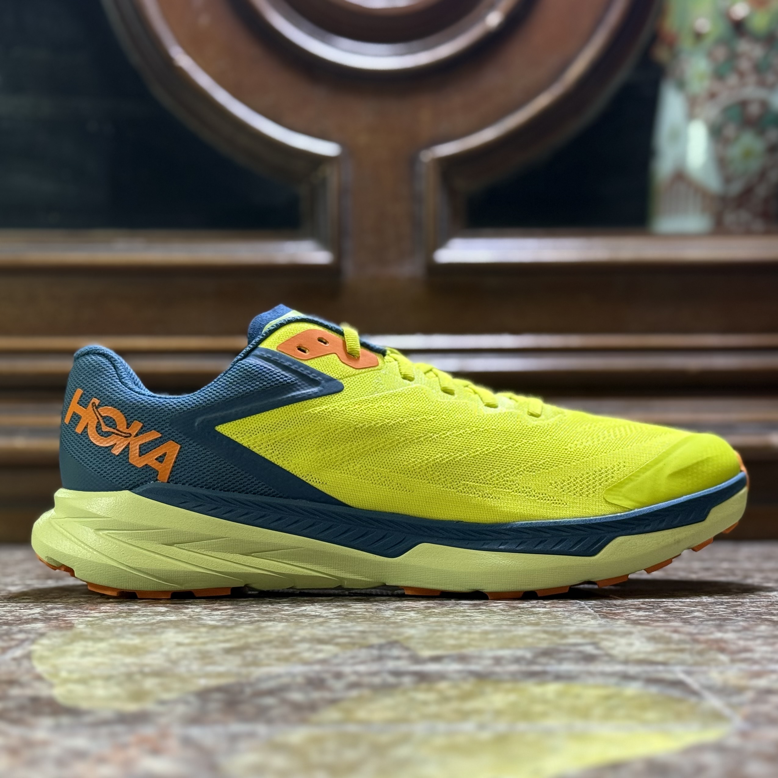 รองเท้าวิ่งเทรล HOKA Zinal ‘Evening Primrose’ (M11.5US)