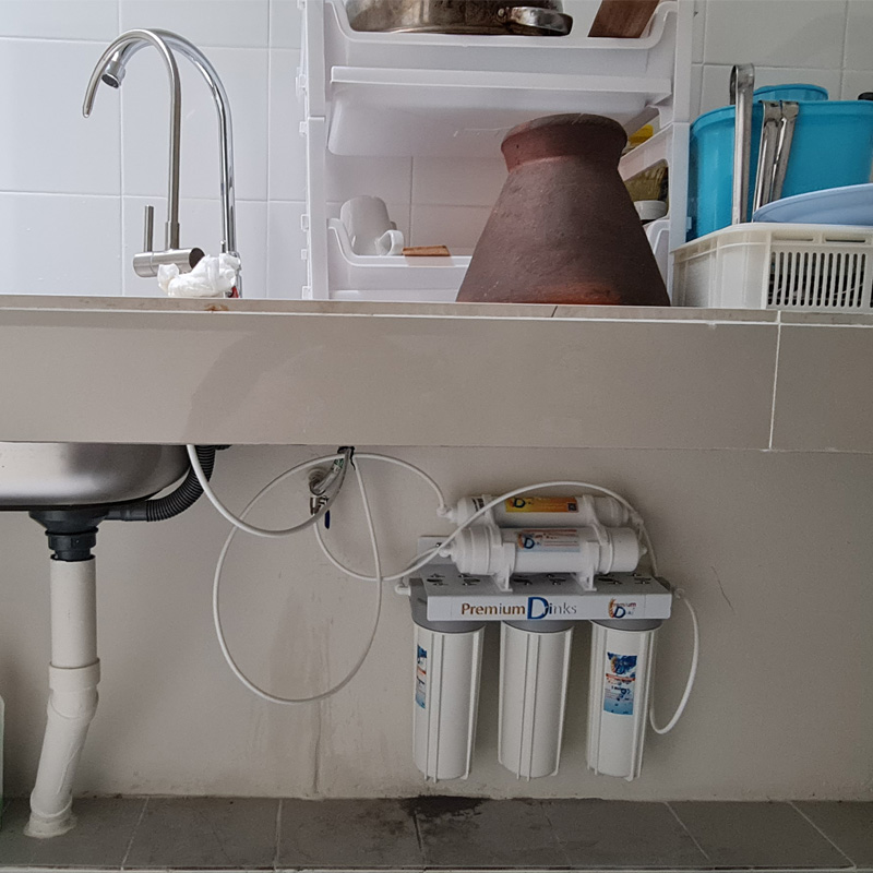 เครื่องกรองน้ำดื่ม 5ขั้นตอน รุ่น UF ราคาพร้อมติดตั้ง