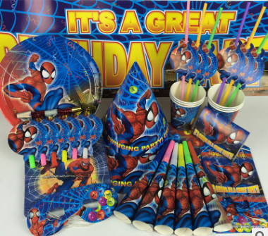 SPIDER MAN BOX SET/เซทจัดวันเกิดเด็ก