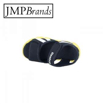 รองเท้าเด็กวัยรุ่น ผู้ชาย REEBOK (รีบอค) V70551 | WAVE GLIDER รองเท้าแตะ /สีกรมท่า-เหลือง