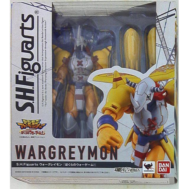 S.H. Figuarts War Greymon, My War Game figure ดิจิมอน วอเกรมอน ฟิกเกอร์ Bandai Spirit Tamashii Nations 🔥Bandaiแท้100%