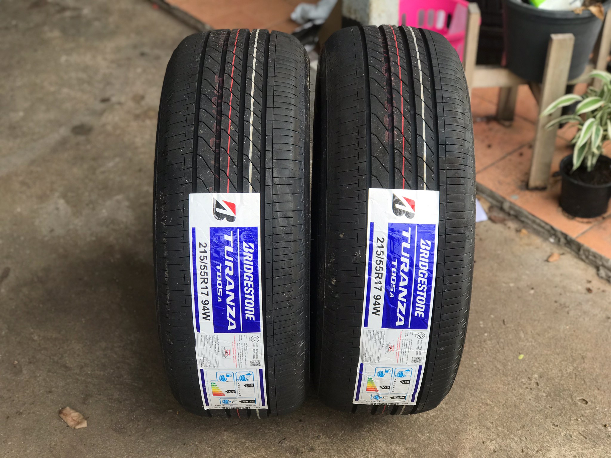 BRIDGESTONE TURANZA T005A 215/55-17 ราคาถูก