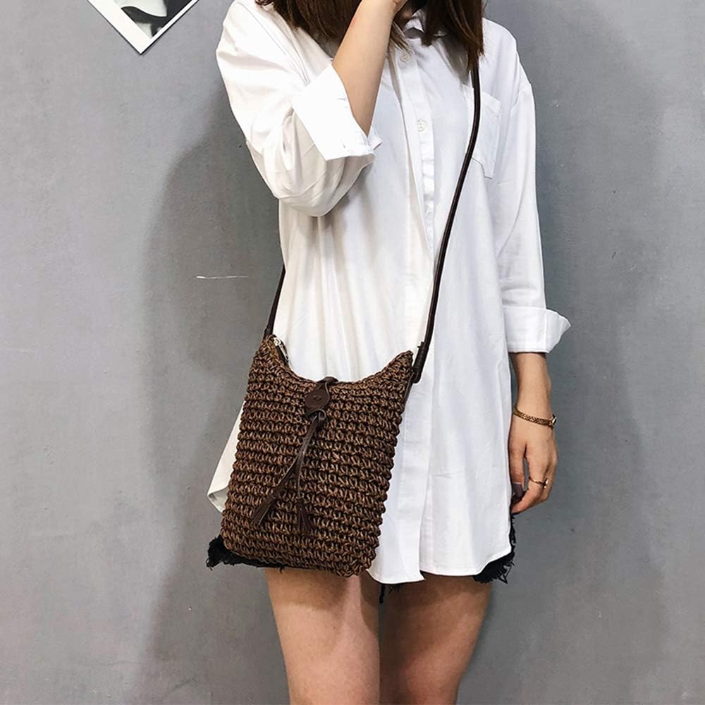 กระเป๋าสะพาย ใบเล็ก กระเป๋าคาเฟ่ แฟชั่นเกาหลี โบฮีเมียน ดีไซน์สวย 😘