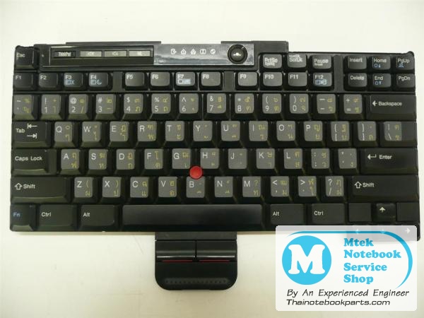 MT00209 คีย์บอร์ดโน๊ตบุ๊ค IBM ThinkPad T20,T21,T22 02K4951 (US-TH) 2