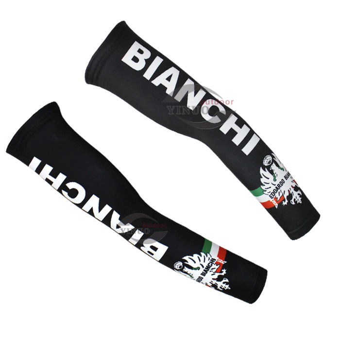 ปลอกแขนทีม Bianchi 2014 สีดำ