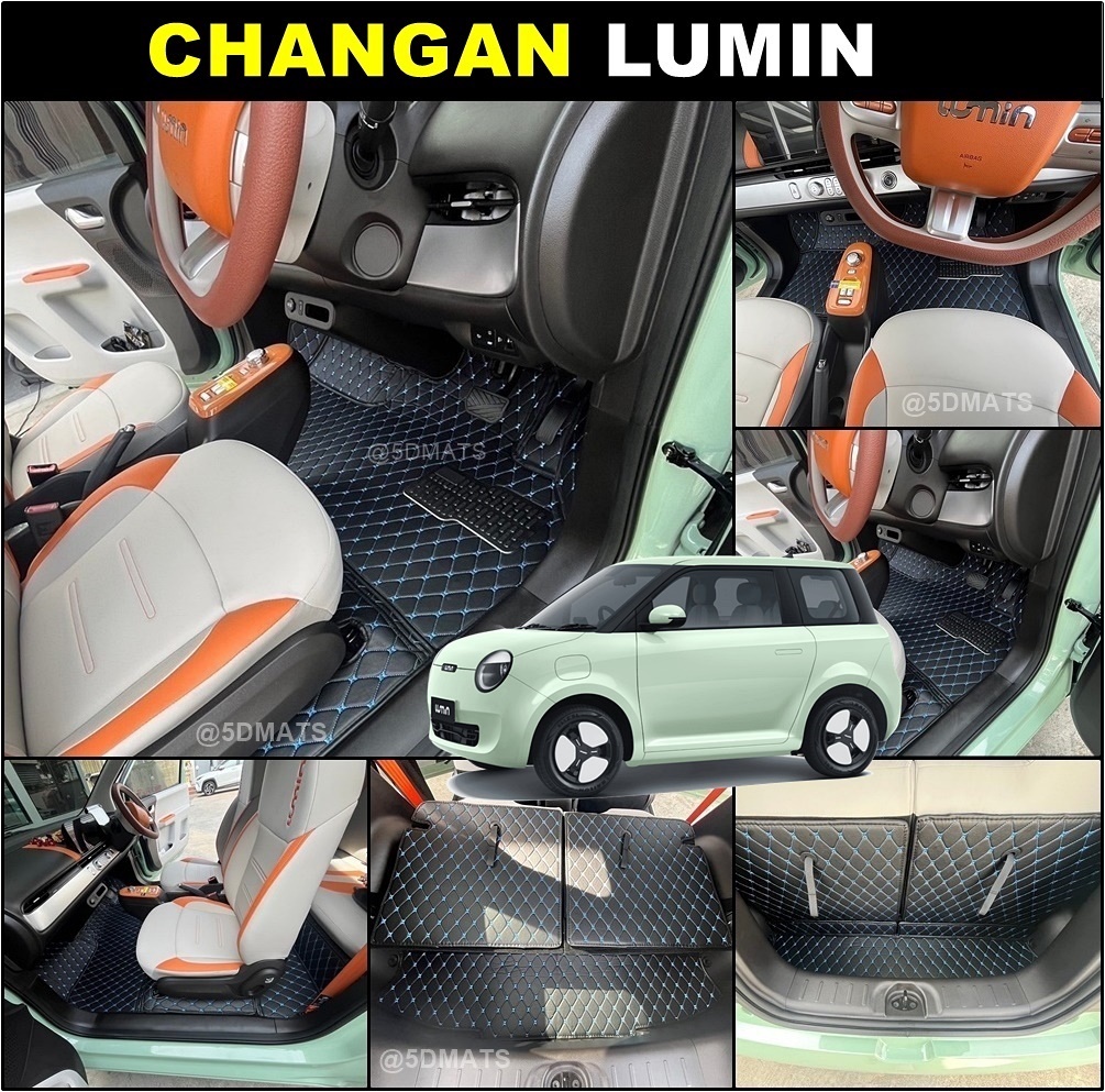 พรมรถยนต์6D CHANGAN LUMIN พรม6D ฉางอัน ลูมิน เข้ารูป เต็มคัน