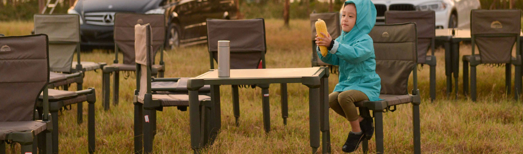 Aluminum Folding and Portable Outdoor Camping Table and Chair