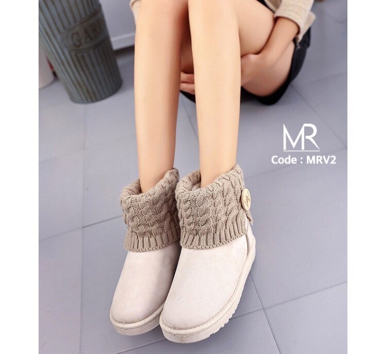 รองเท้าบูธ แฟชั่น น่ารักมาก