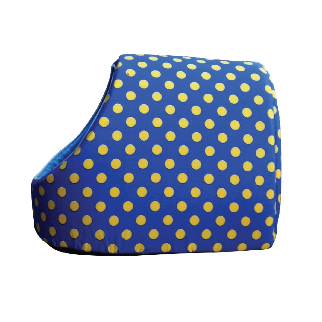 บ้านอุโมงค์สัตว์เลี้ยง สีน้ำเงินลายจุด