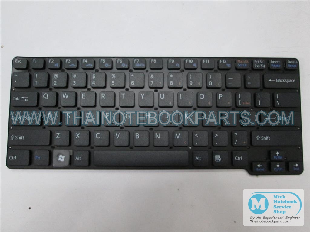 MT05181 คีย์บอร์ดโน้ตบุ๊ค Sony Vaio VPC-CW - MP-09F53US-886, 148756111, 550102A22-515-G Notebook Keyboard (สีดำ, แป้นพิมพ์อังกฤษ, สินค้าใหม่) 1