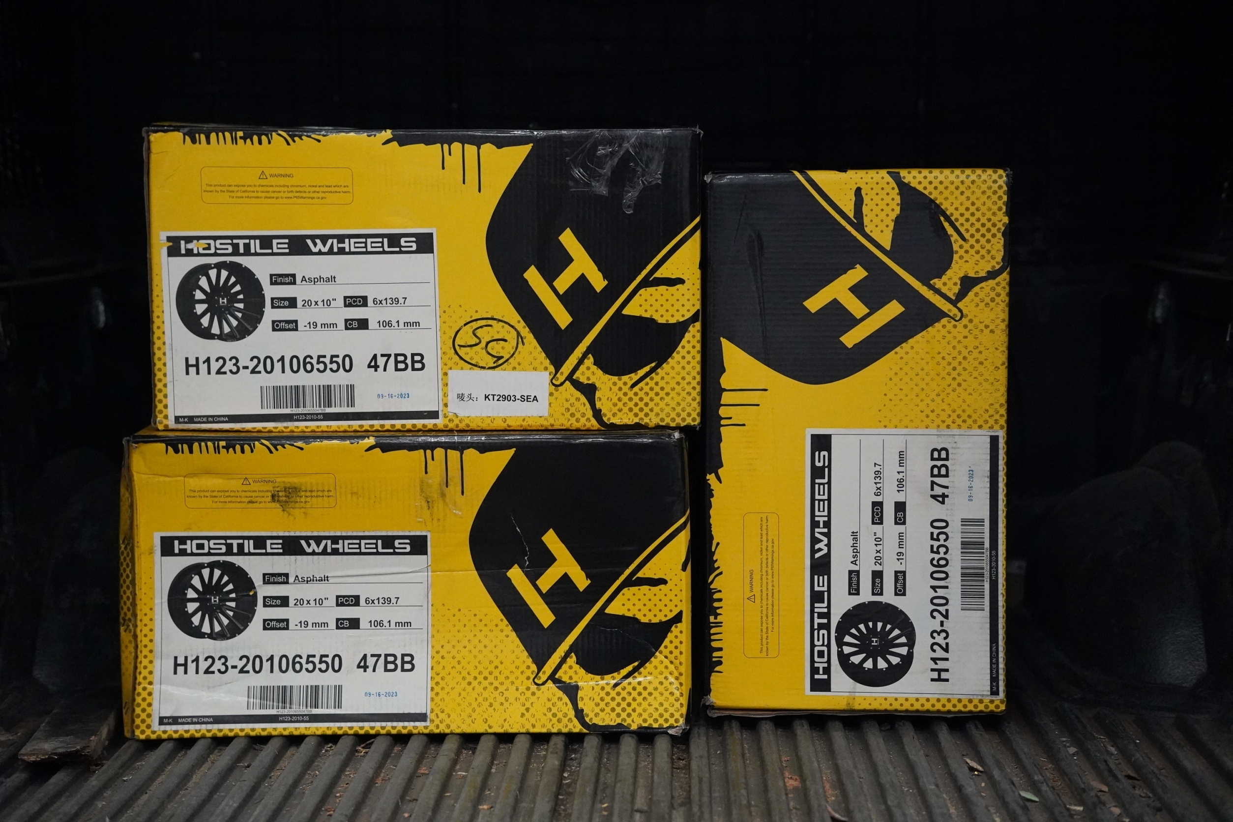ล้อ HOSTILE H123 20x10 ET-19
