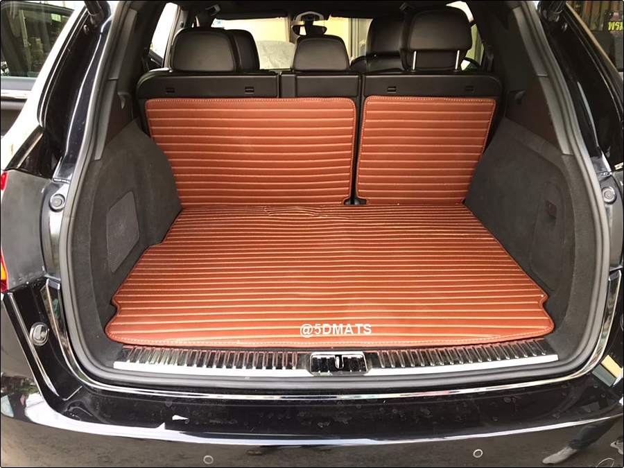พรมปูพื้นรถยนต์5D PORSCHE CAYENNE HYBRID 2019 เต็มคัน 6ชิ้น(เเจ้งสีในเเชทได้นะคะ)