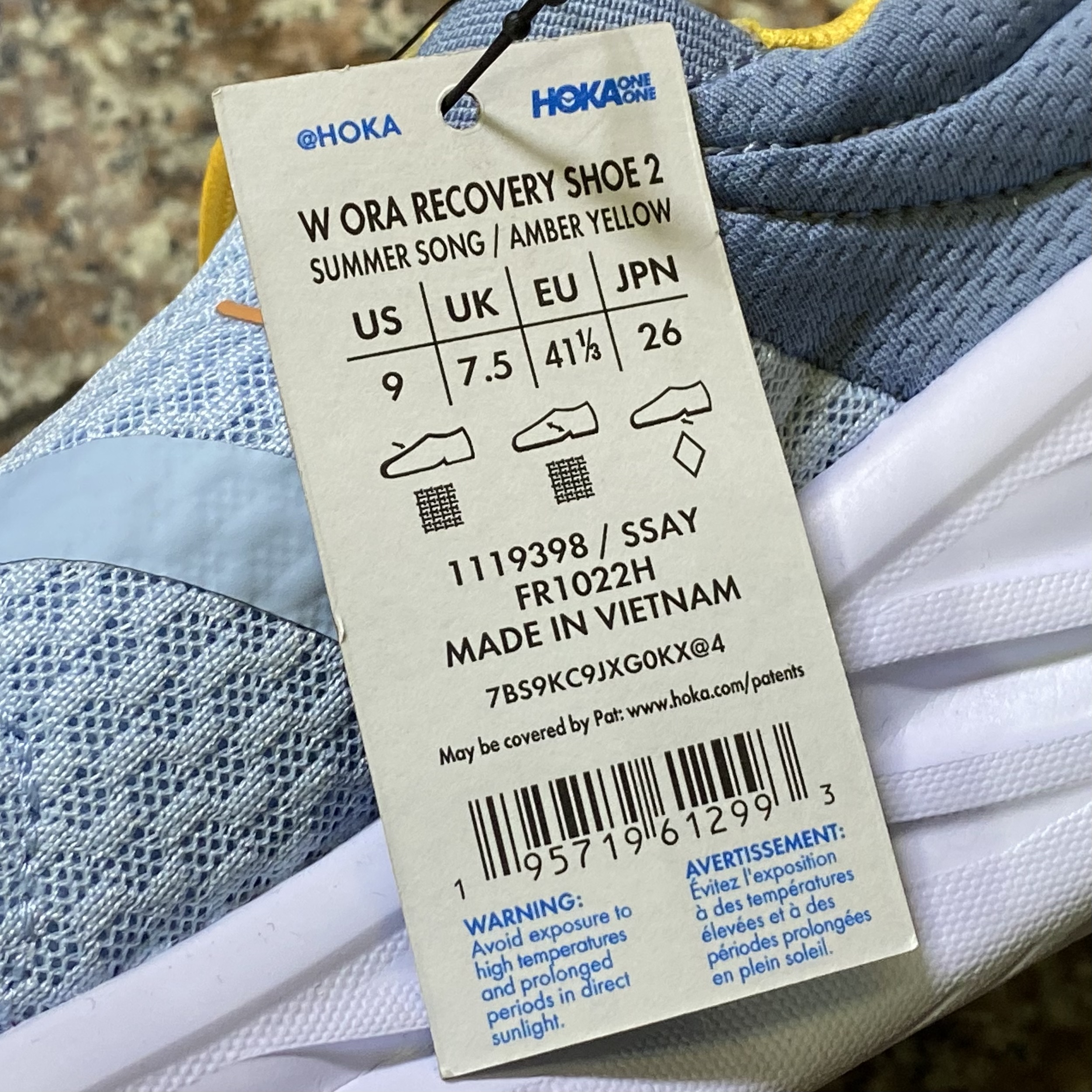 รองเท้า HOKA Ora Recovery Shoe 2 Women (W8/9US)