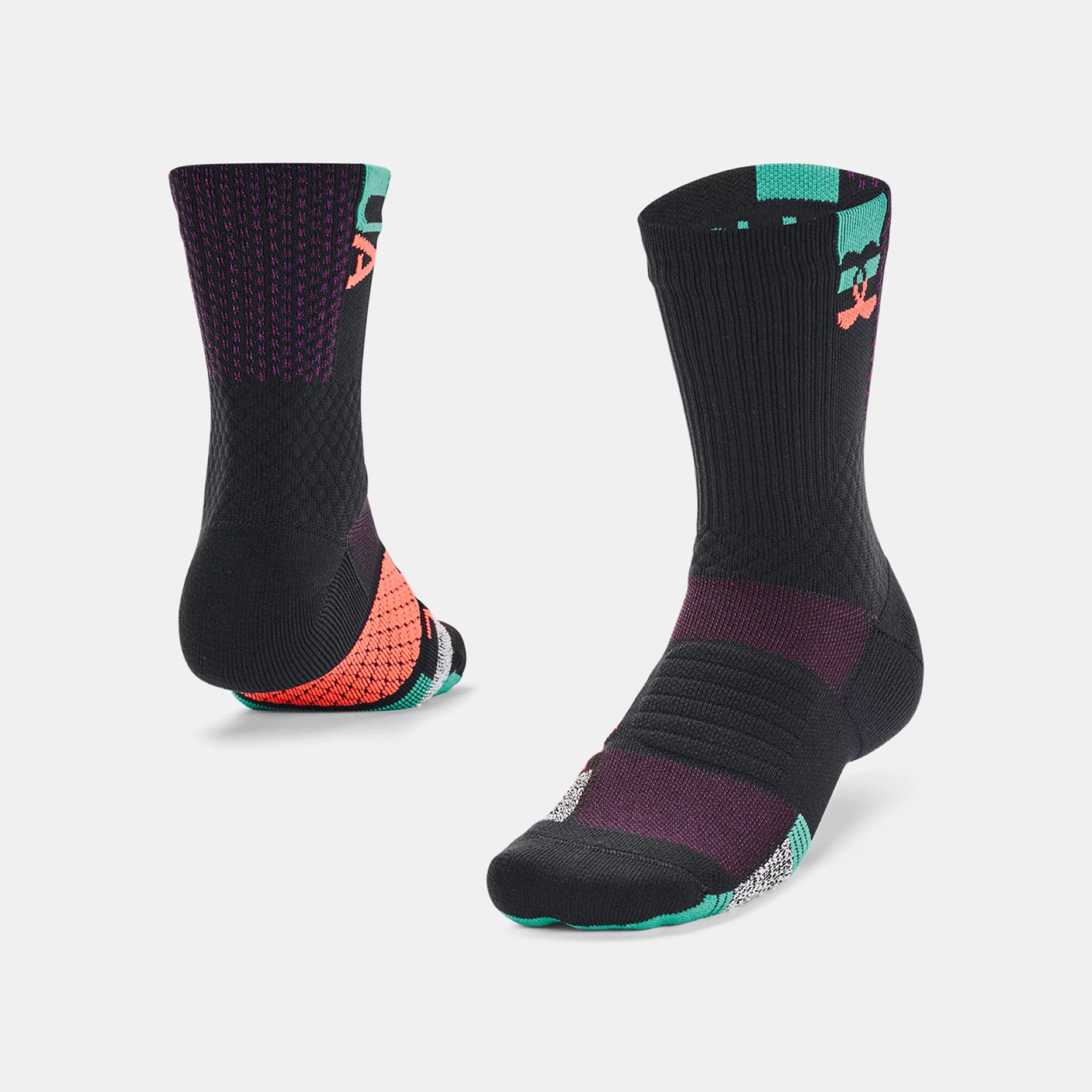 ถุงเท้าวิ่ง Under Armour PlayMaker BHM Crew Socks ‘LIMITED’ (MD)