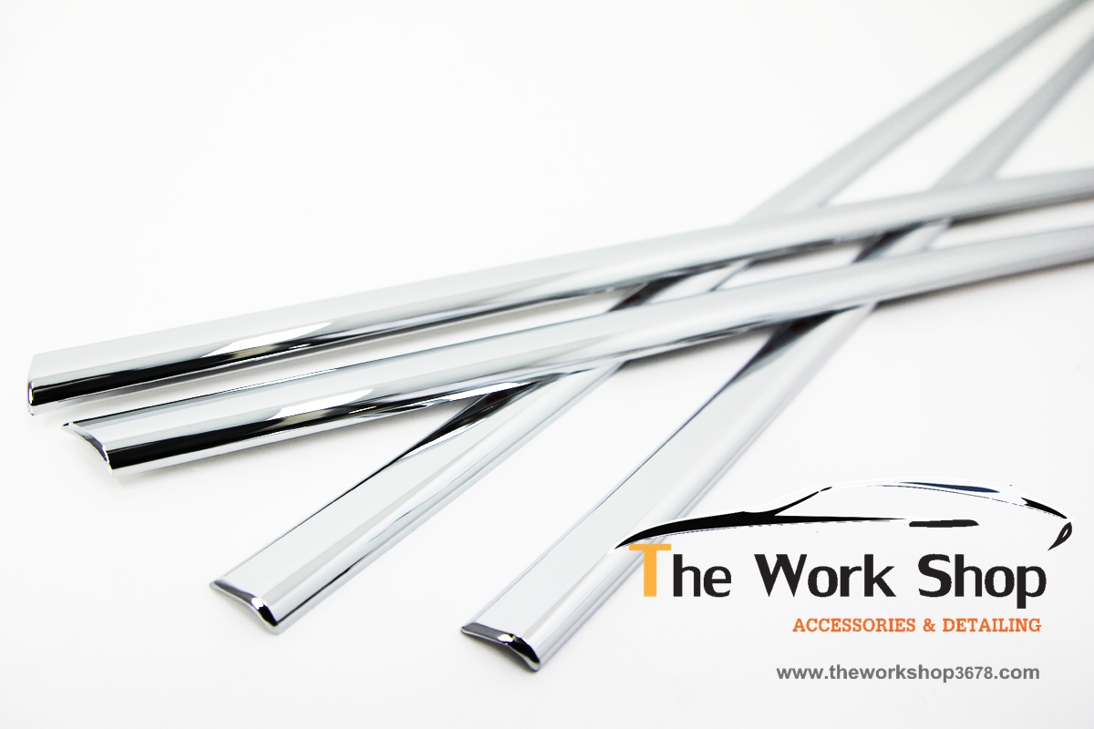 Window Accent for Picanto ( ชุดโครเมี่ยมแต่งขอบกระจกด้านล่าง )