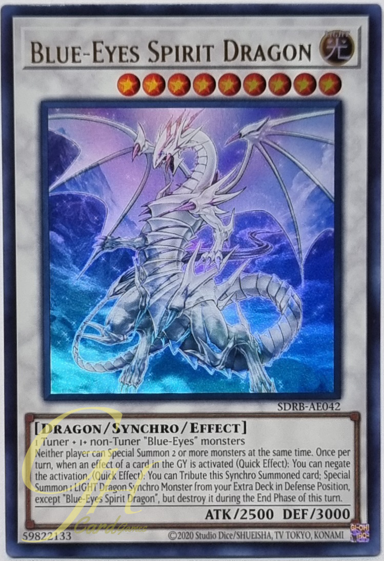 Yugioh [SDRB-AE042] Blue-Eyes Spirit Dragon (Ultra Rare)