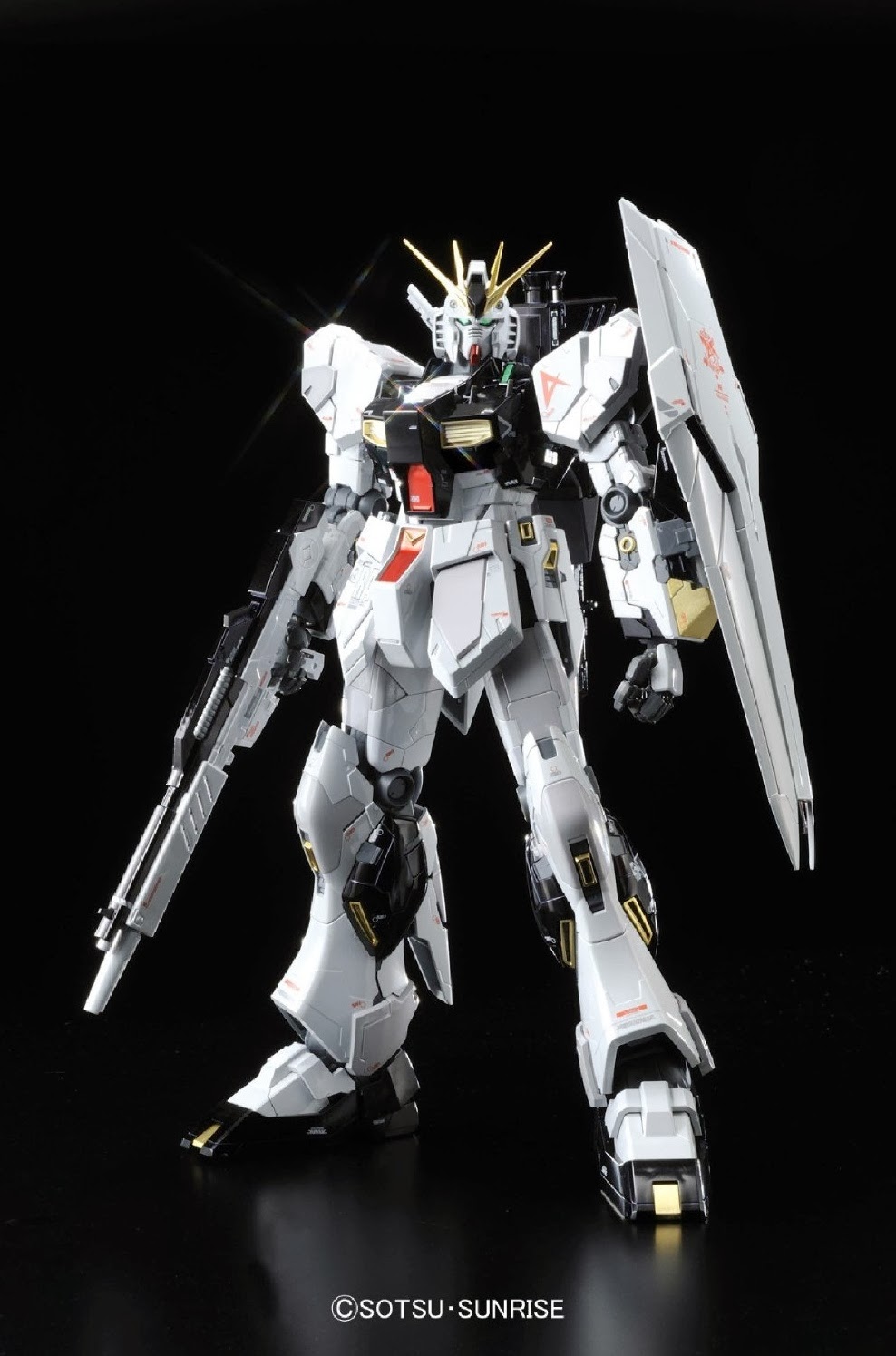 MG 1/100 RX-93 NU GUNDAM Ver.Ka TITANIUM FINISH