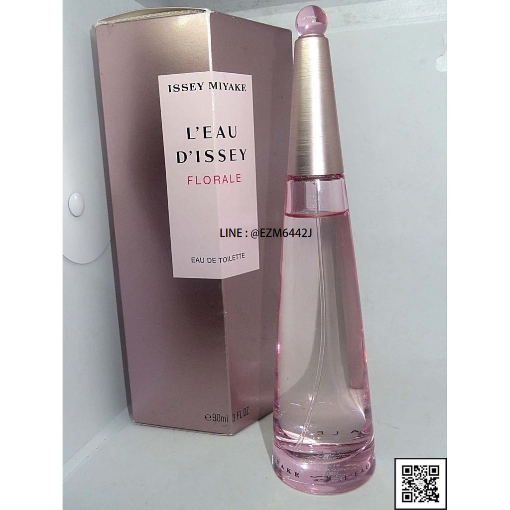 น้ำหอมแท้ ISSEY MIYAKE L' EAU D ' ISSEY FLORALE EAU DE TOILETTE SPRAY 90 ML ของใหม่ กล่องขายซีล เหมือนกับห้าง