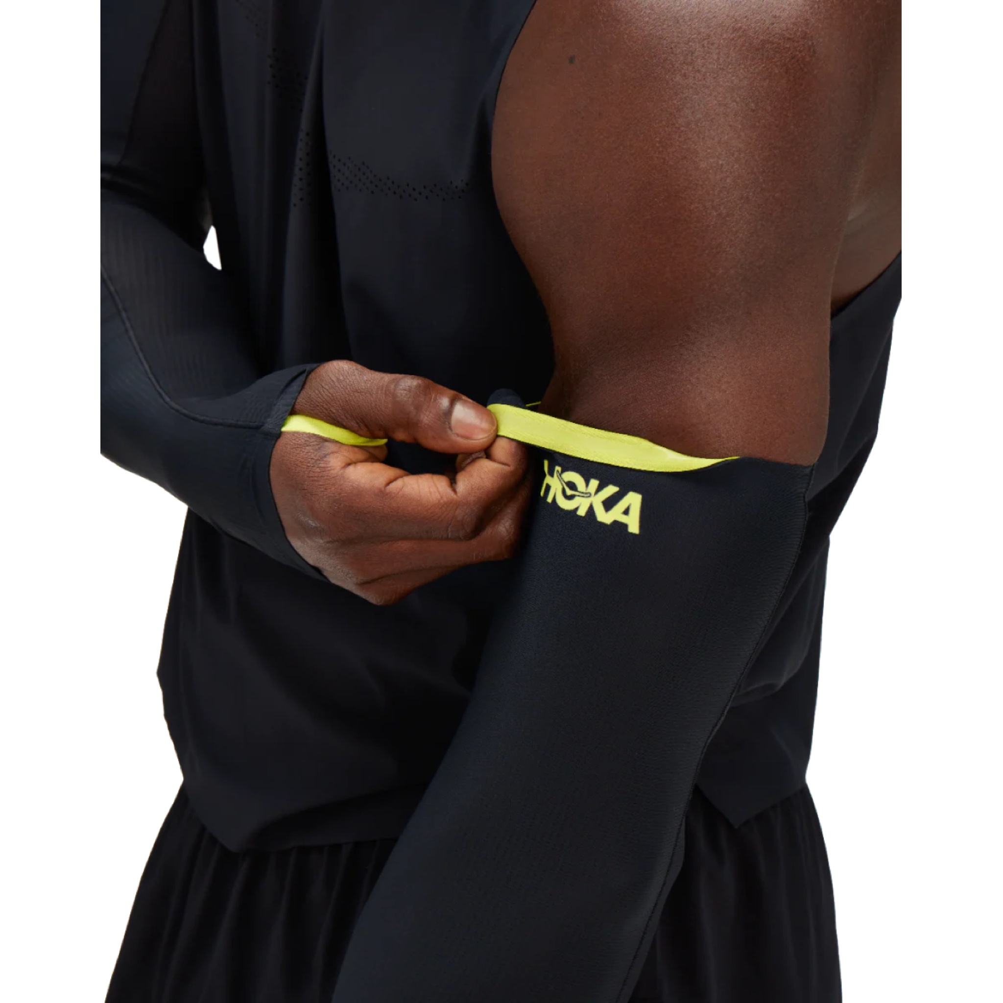 ปลอกแขน HOKA Airolite Running Sleeves ‘BLACK’ (L)