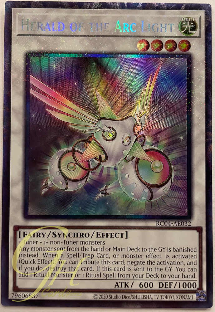 Yugioh [RC04-AE032] Herald of the Arc Light (Collector's Rare)