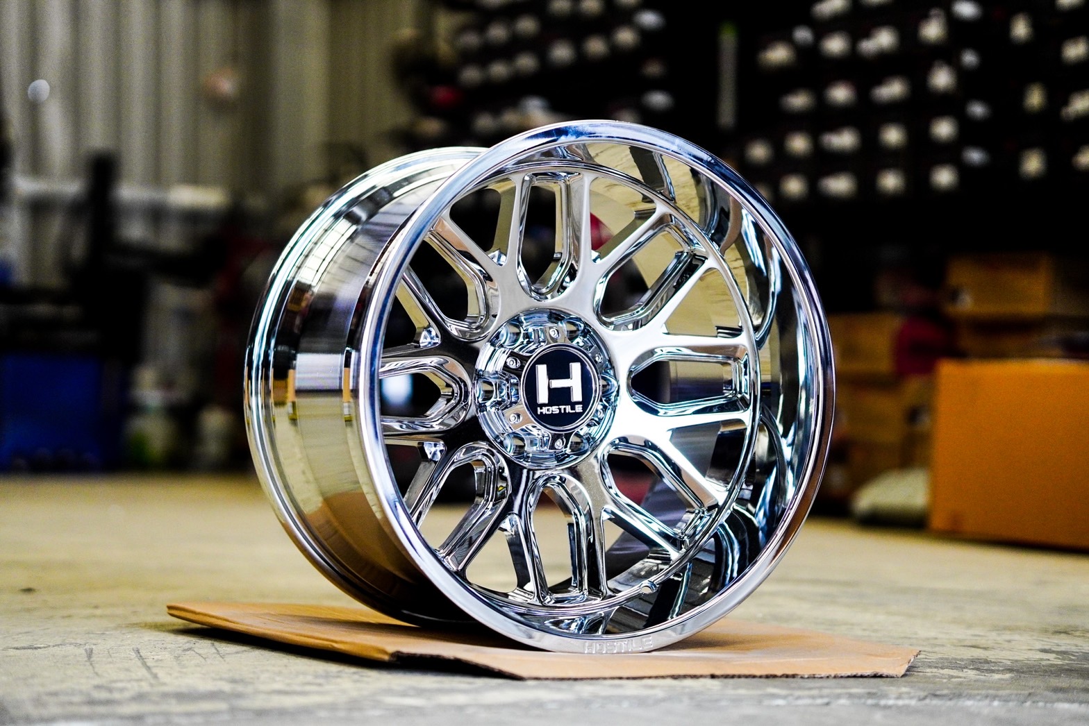 ล้อแท้ HOSTILE H120 ขอบ20 สี โครเมี่ยมของแท้ ที่ STEP9