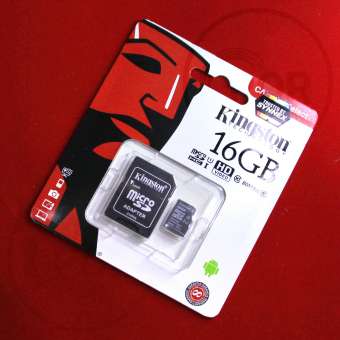 [ของแท้] Kingston Micro SD Card 16GB Class 10 UHS-I Micro SD Card Faster