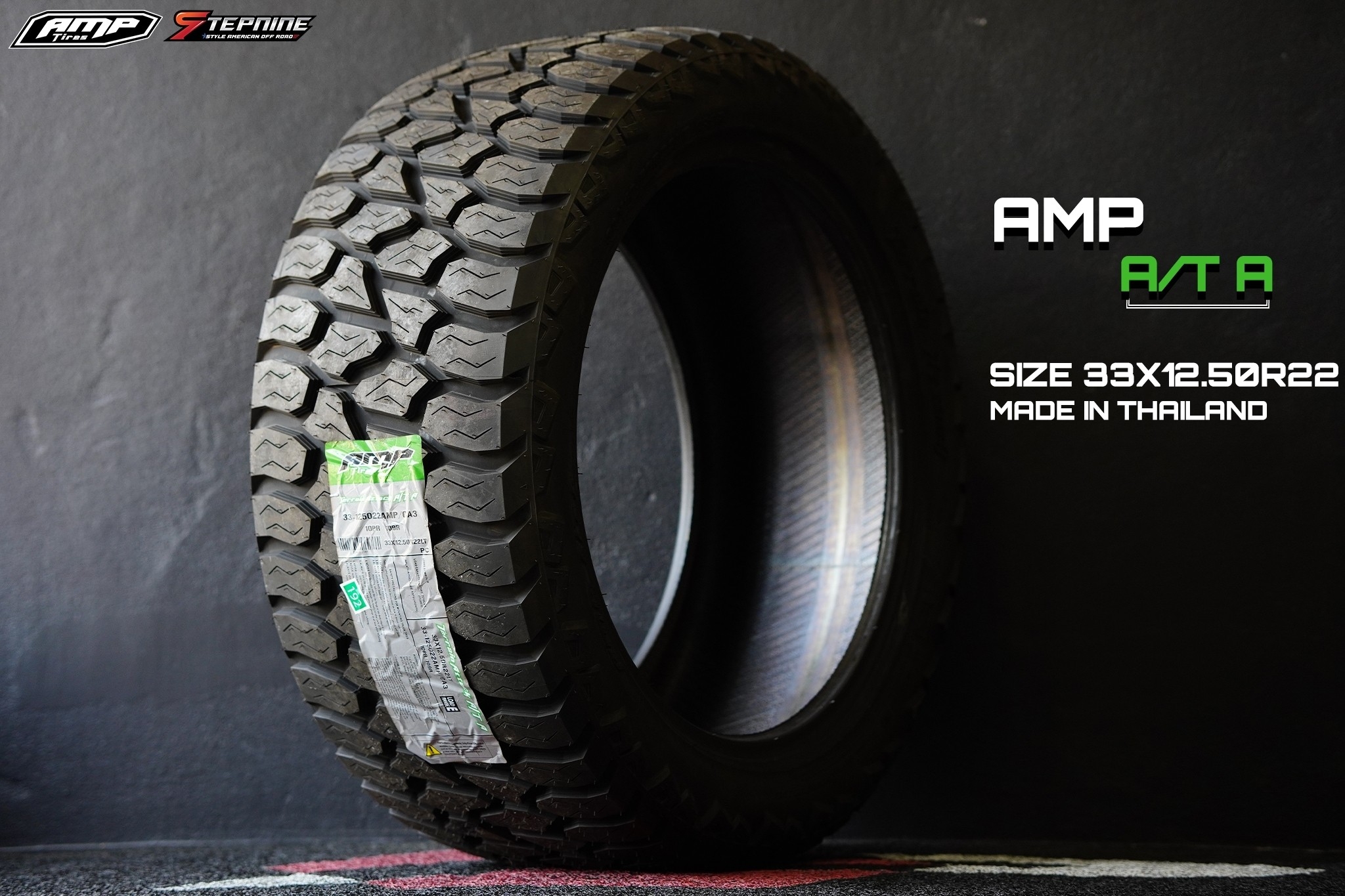 AMP 33X12.5-22 ATA ยางเมกานิยมใช้