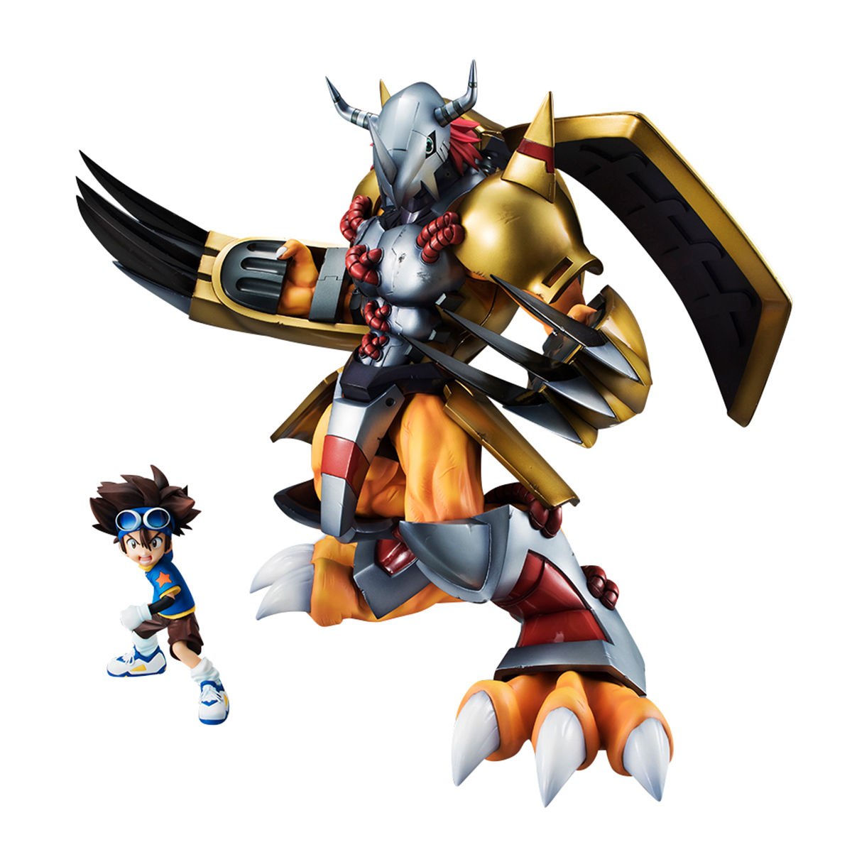 Precious G.E.M. series WarGreymon & Taichi Yagami
