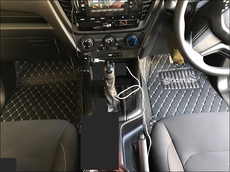 พรมปูพื้นรถยนต์ 6D ISUZU D-MAX CAB 2020 พรม6D หนังหนานุ่ม เกรดA เต็มคัน (3ชิ้น) st