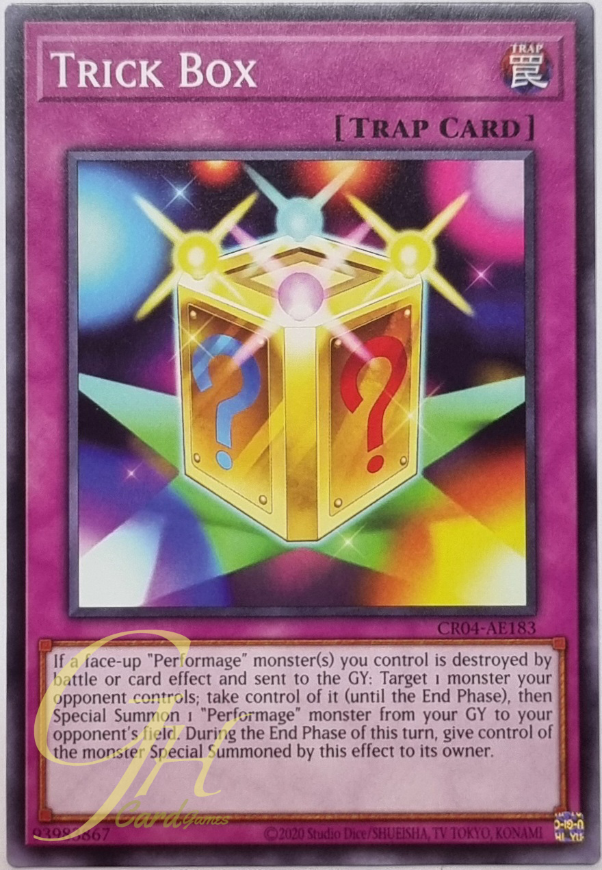 Yugioh [CR04-AE183] Trick Box (Common)