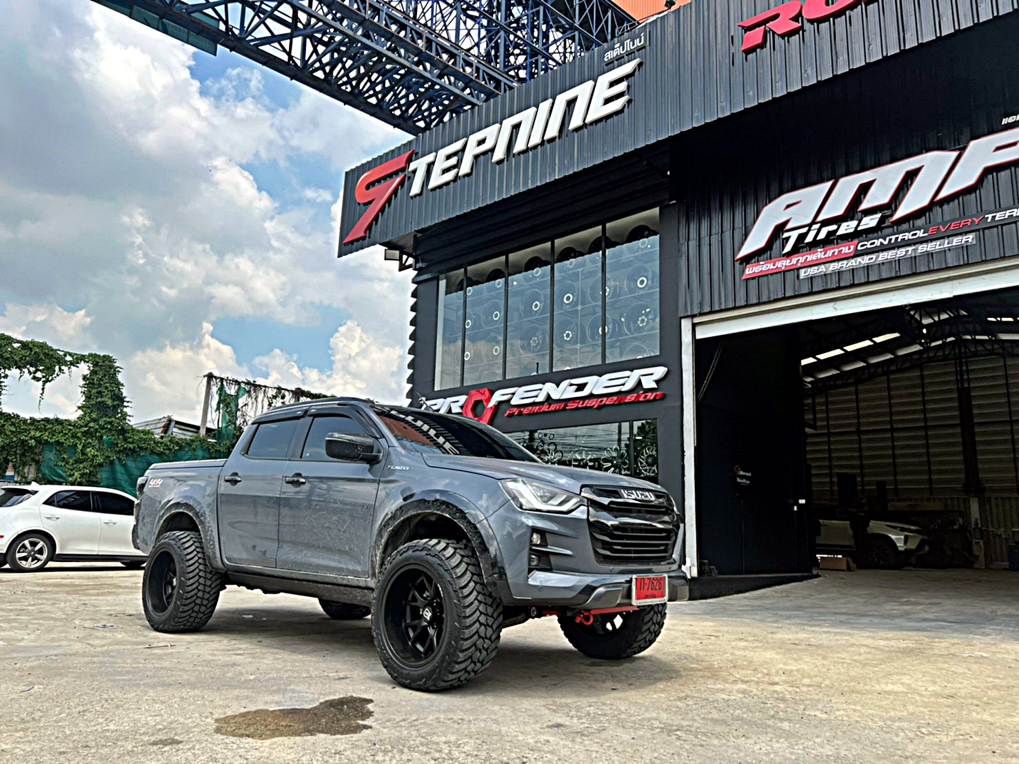 D_MAX_ทะเบียนนครปฐม ทำทรงเมกาที่ STEP9