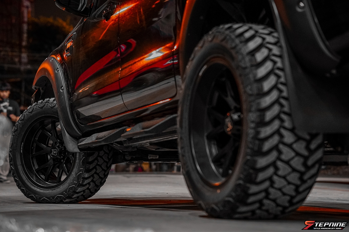 FORD RANGER จองคิวมาจากจันทบุรี ชุดแต่ง HAMER รอบคันที่ STEP9