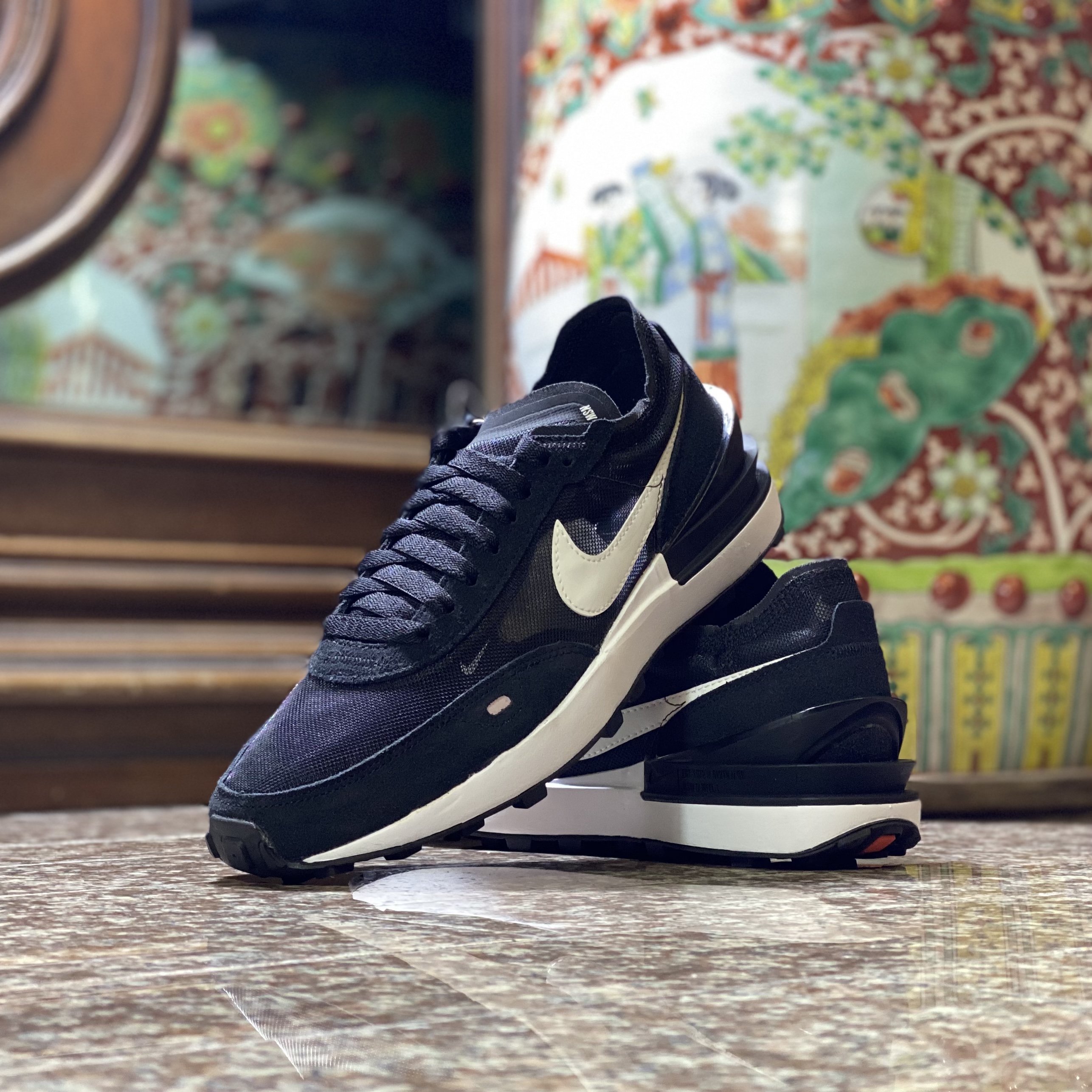 รองเท้า Nike Waffle One ‘Black’ (W6/6.5US)