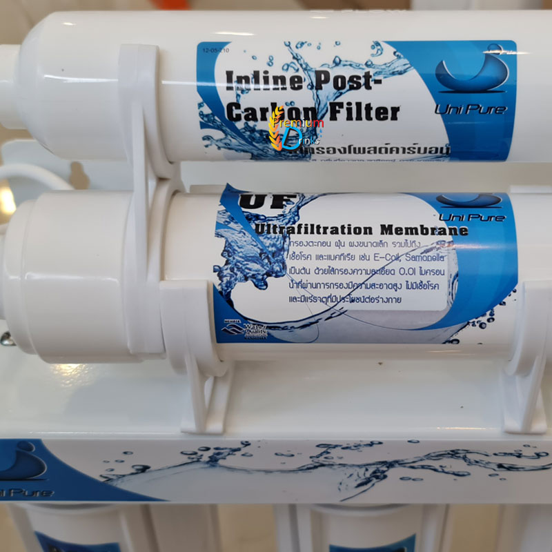 เครื่องกรองน้ำดื่ม5ขั้นตอน UF ยี่ห้อUni pure Blue