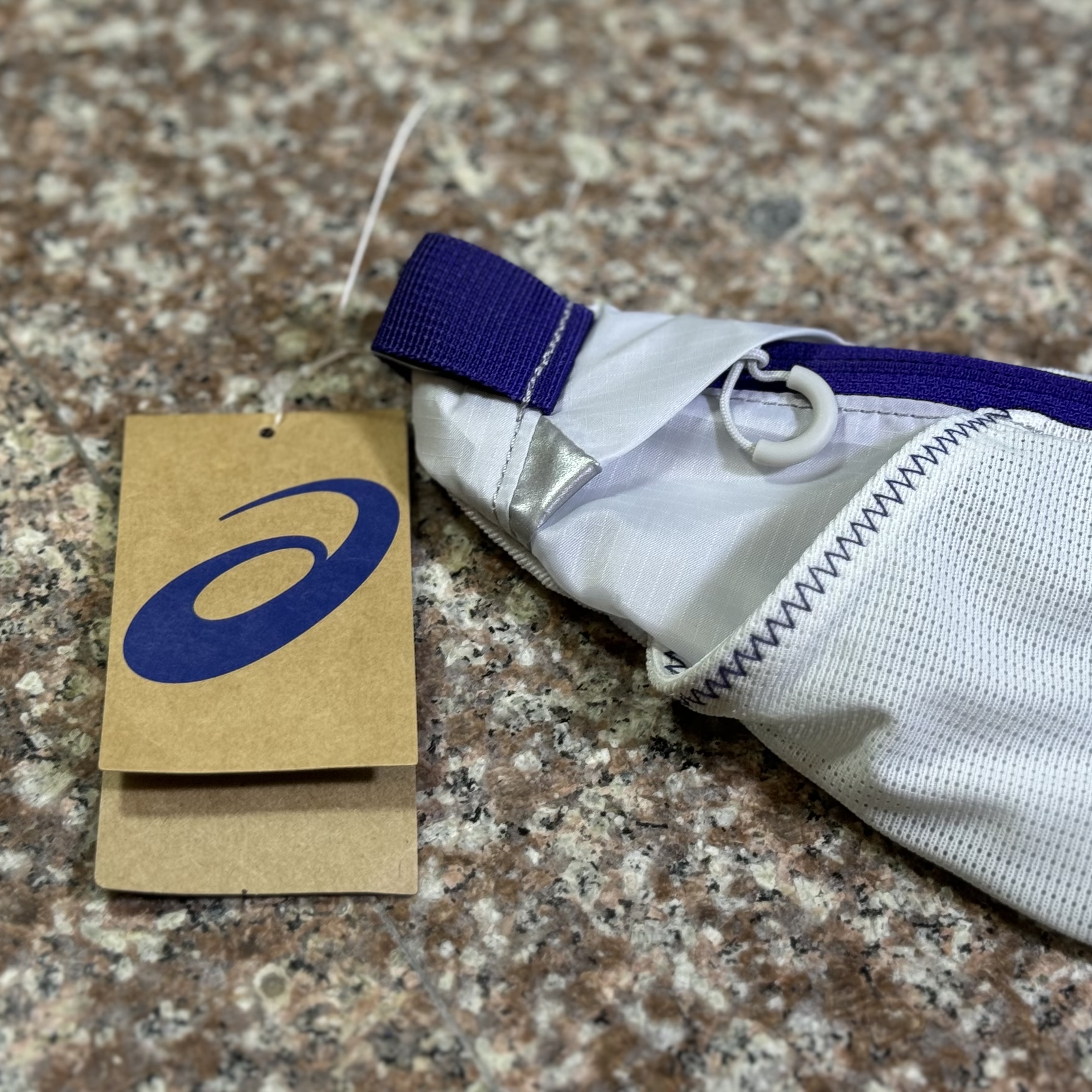 กระเป๋าวิ่ง ASICS Waist Pouch M ‘Grey/EggPlant’