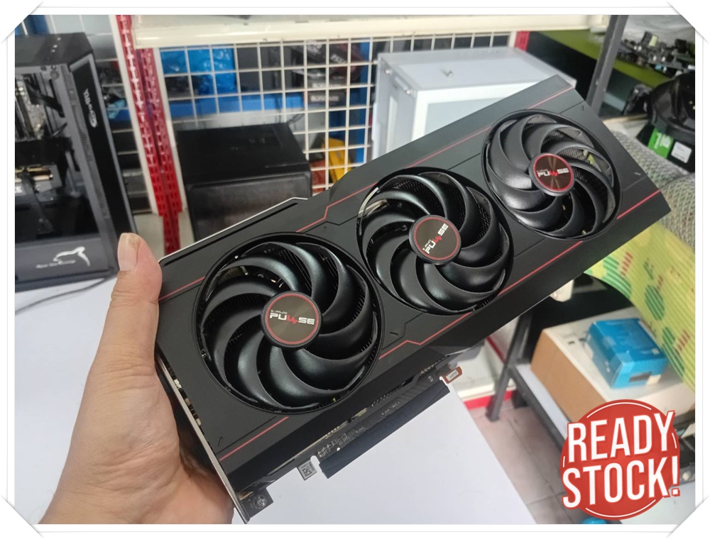 (* มือ 2 สภาพใหม่ )การ์ดจอ Sapphire PULSE RX 6800 XT GAMING OC 16GB GDDR6 256-bit