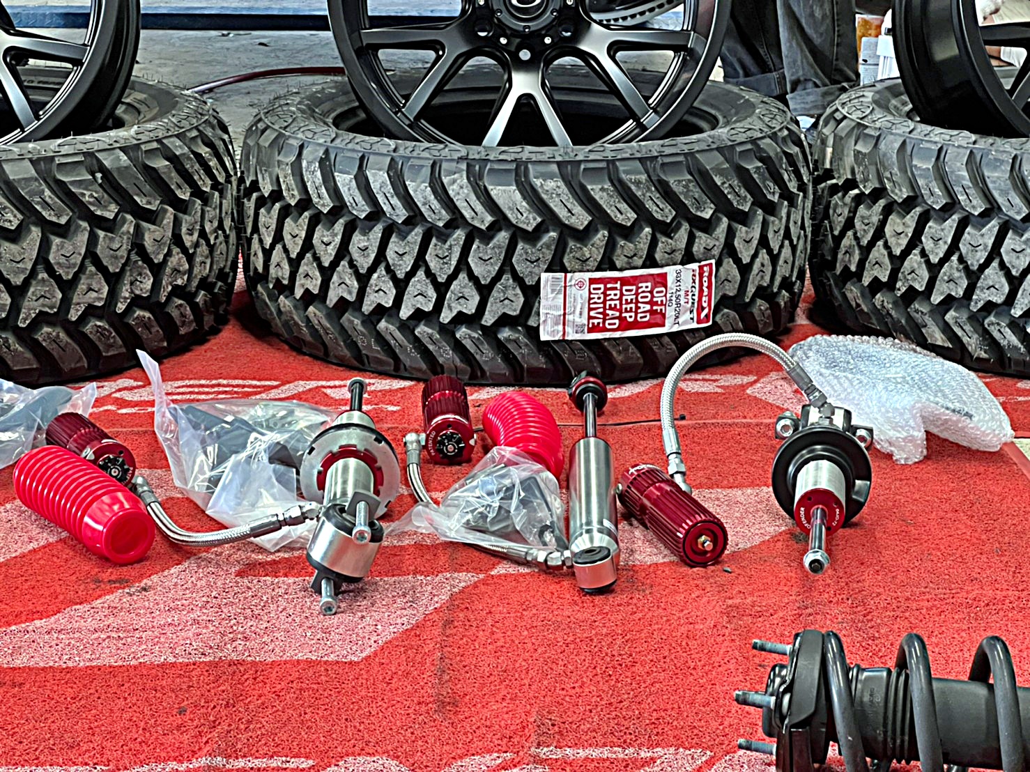 FORD_RANGER_NEXTGEN จัดล้อยาง ทรงเมกาที่ STEP9