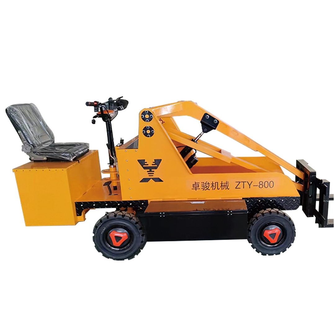 15836 รถโฟล์คลิฟท์ไฟฟ้า 4 ล้อขนาดเล็ก stacker เปลี่ยนงาได้หลายรูปแบบ รุ่น ZTY-800P