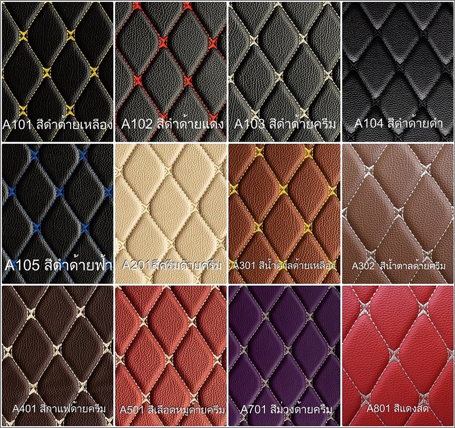 พรมปูพื้นรถยนต์ 6D HONDA HR-V 2022 e:HEV พรม6D เกรดA เต็มคัน รวมแผ่นท้าย ปิดเบาะ 6ชิ้น