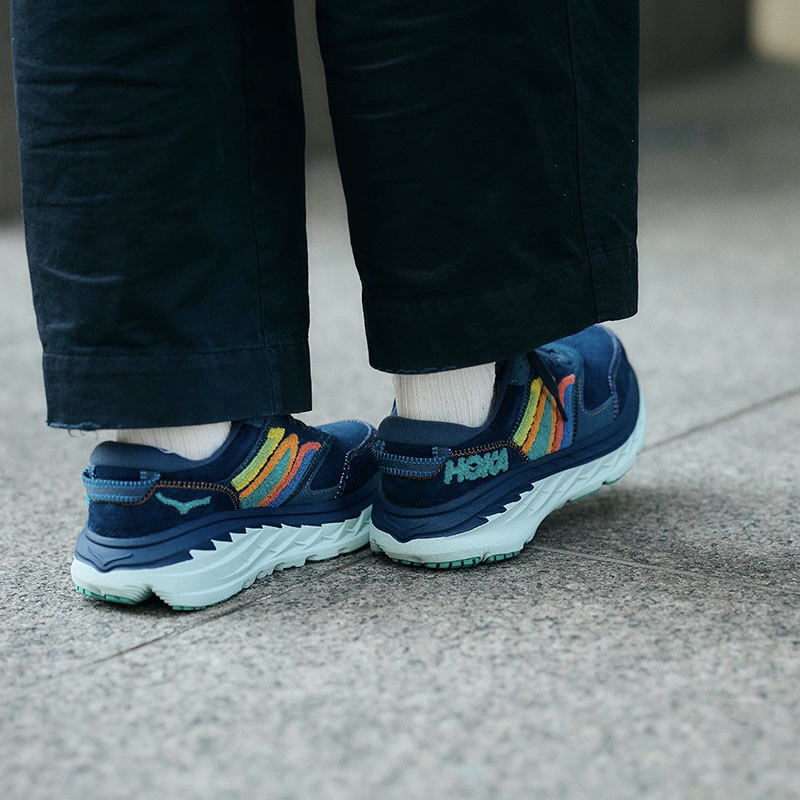 รองเท้า HOKA Bondi L Suede Embroidery ‘EXCLUSIVE’ #มือ2 (M8US)