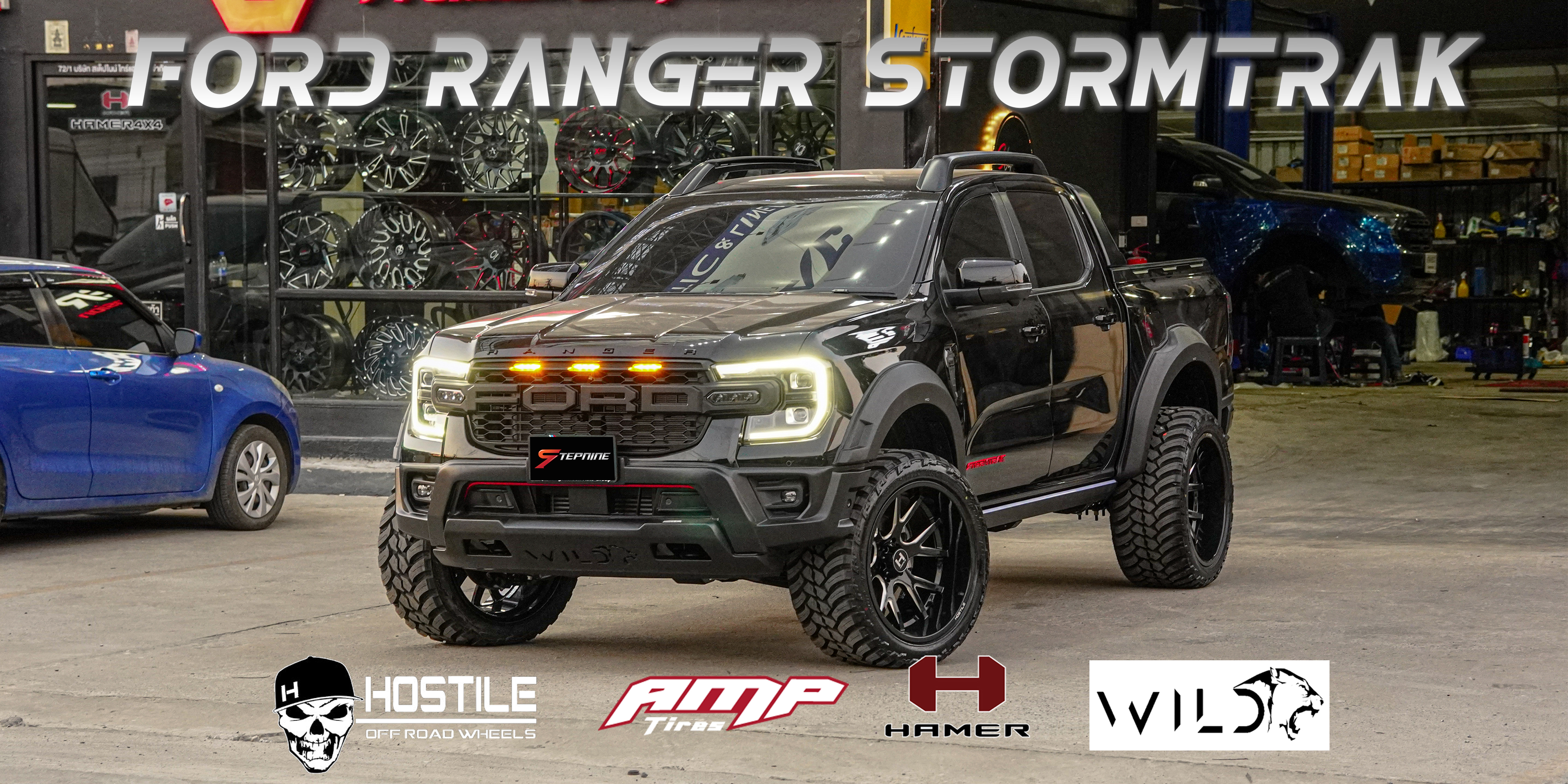 FORD RANGER NEXT-GEN STORMTRAK ของแต่งแท้ทั้งคัน