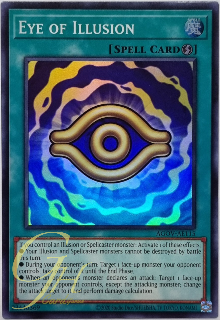 Yugioh [AGOV-AE115] Eye of Illusion (Super Rare)