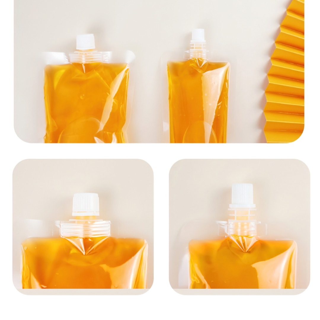 PY-BAG01 ถุงพลาสติกใส พร้อมฝาเกลียวปิด ขนาด 100ml 250ml 500ml