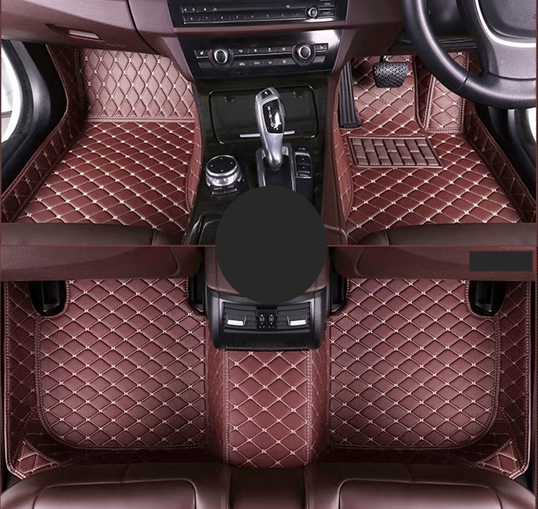 พรมปูพื้นรถยนต์ BENZ E-CLASS W211 (ปี 2003-09) พรม6D เต็มคัน 3ชิ้น