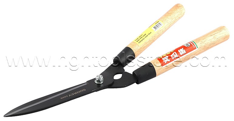 กรรไกรตัดหญ้าด้ามไม้ S-5306 SUNKEY